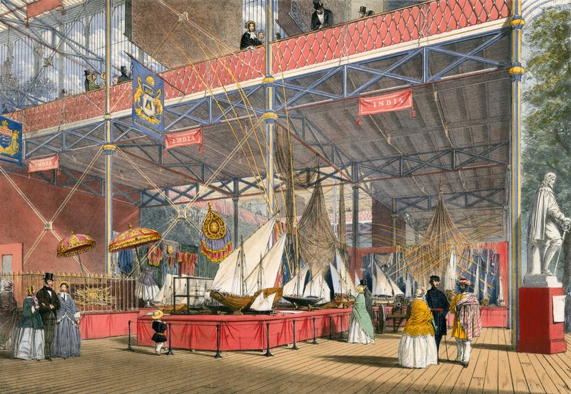 Indien, nr 3, Stora utställningen, 1851 av English School