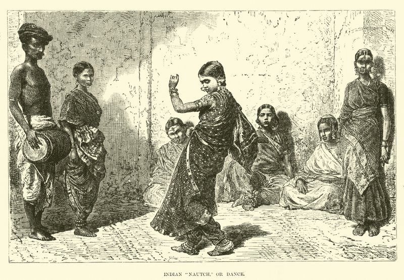 Indian Nautch, eller dans av English School