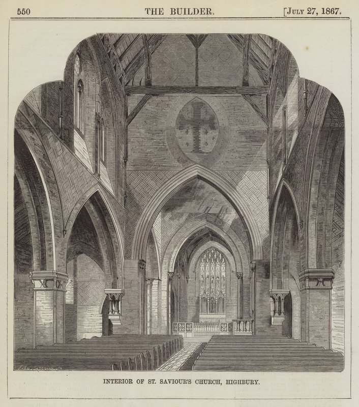 Interiör av St Saviour