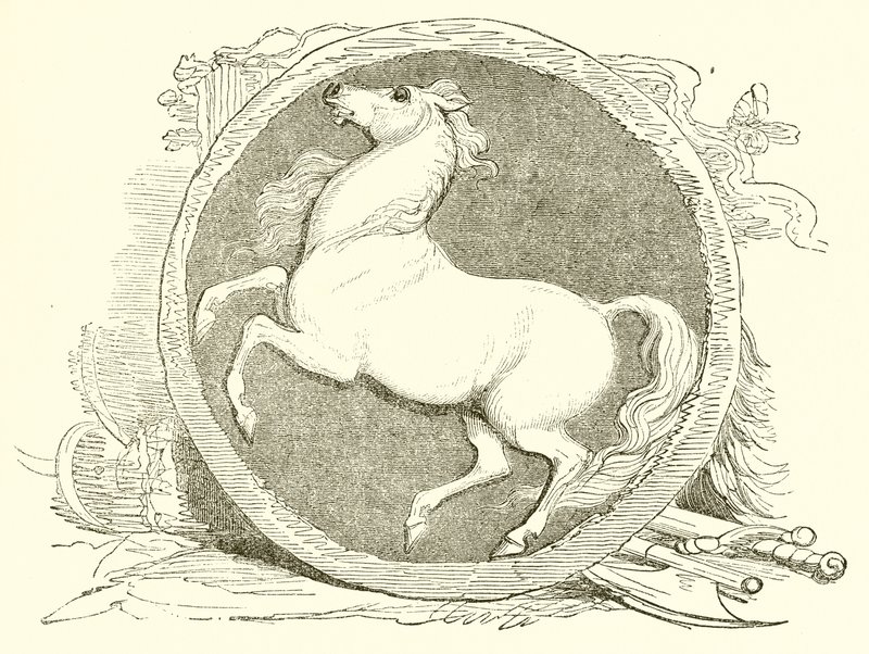 Invicta, Kents saxiska emblem av English School