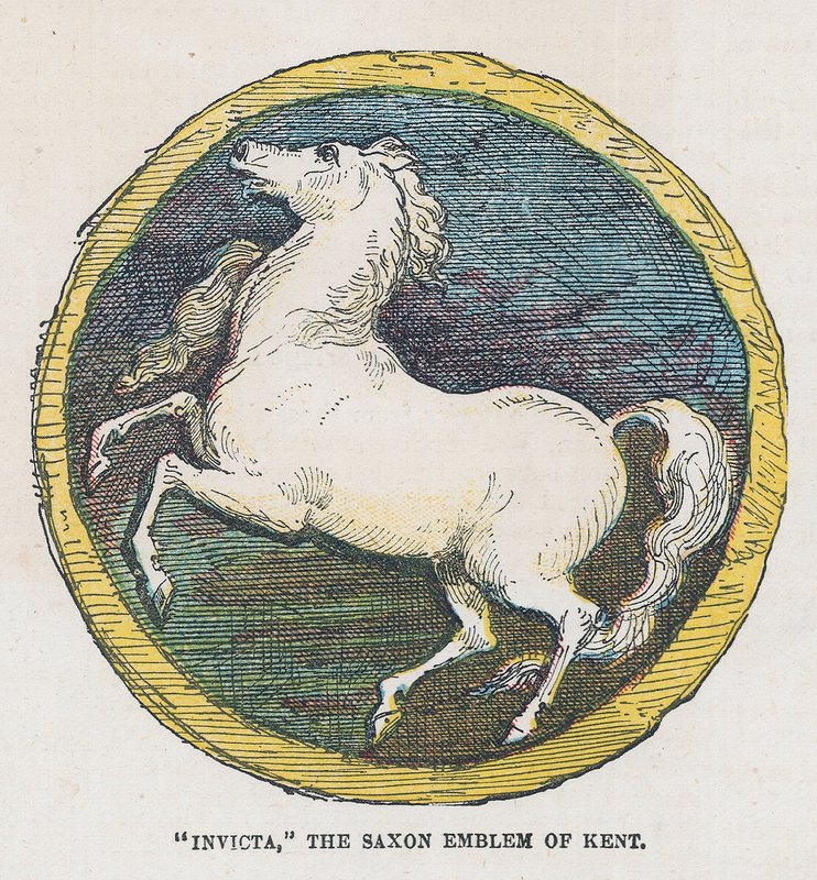 Invicta, o le tagavai Saxon o Kentswed av English School