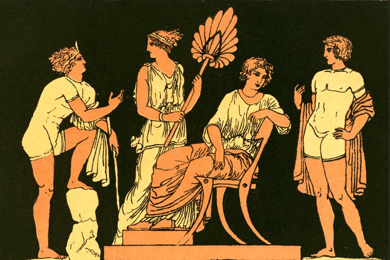Iphigenia och Orestes av English School