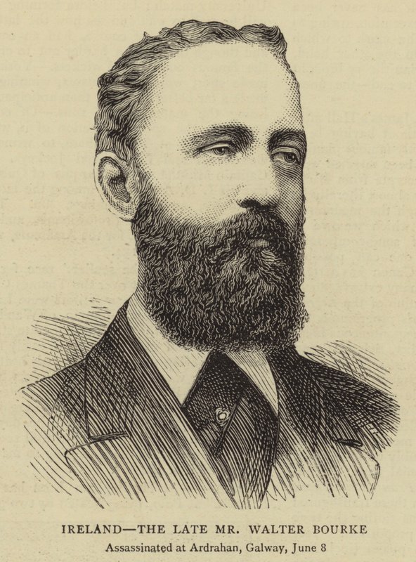 Irland, den framlidne herr Walter Bourke (gravyr) av English School