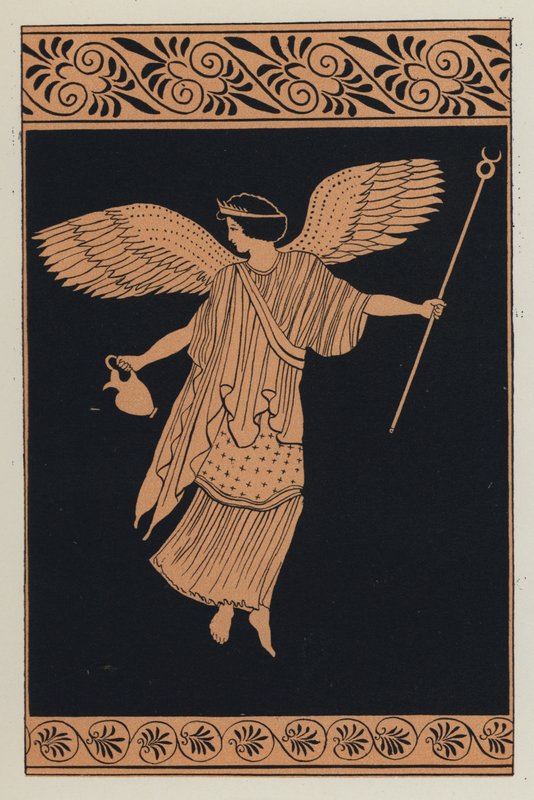 Iris (färglitografi) av English School