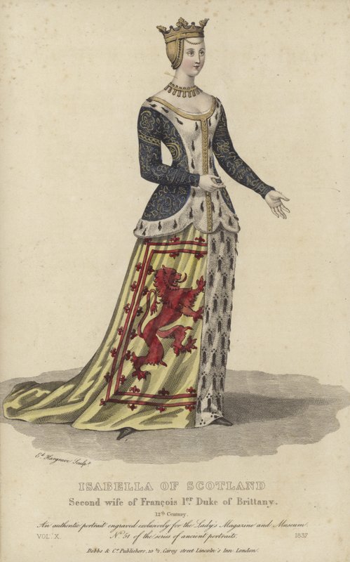 Isabella från Skottland av English School
