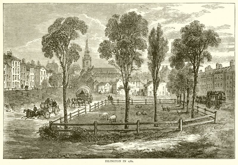 Islington 1780 av English School