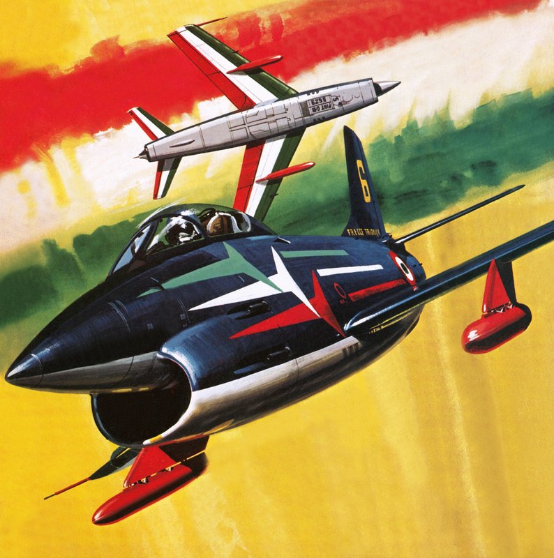 Italienskt aerobatiklag av English School