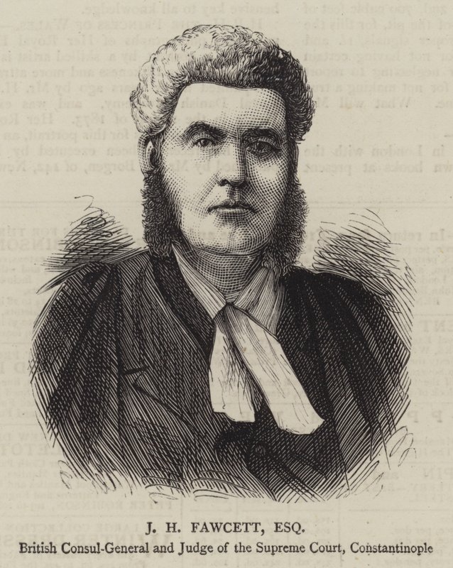 J H Fawcett, Esquire (gravyr) av English School