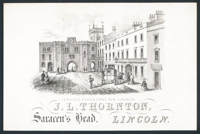 J L Thornton, byteskort av English School