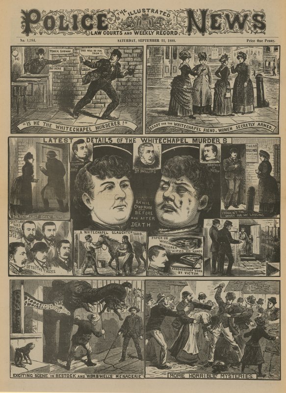 Jack the Ripper: Detaljer om Whitechapel-morden av English School