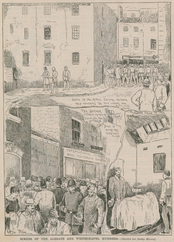 Jack the Ripper: Scenes of the Aldgate and Whitechapel mord av English School