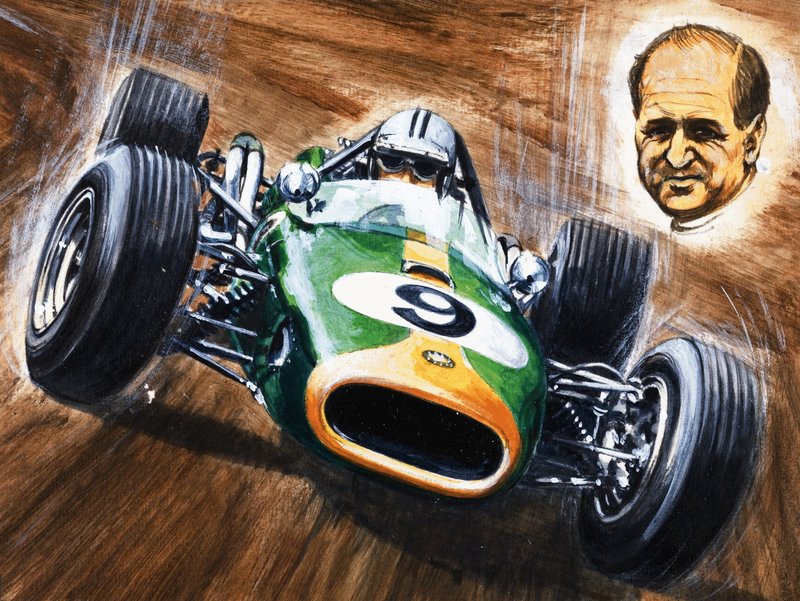 Jacky Ickx, belgisk racerförare av English School