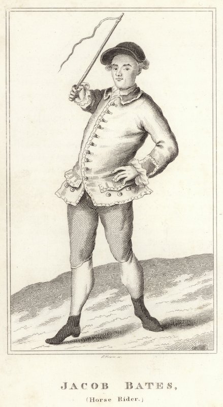 Jacob Bates, ryttare av English School