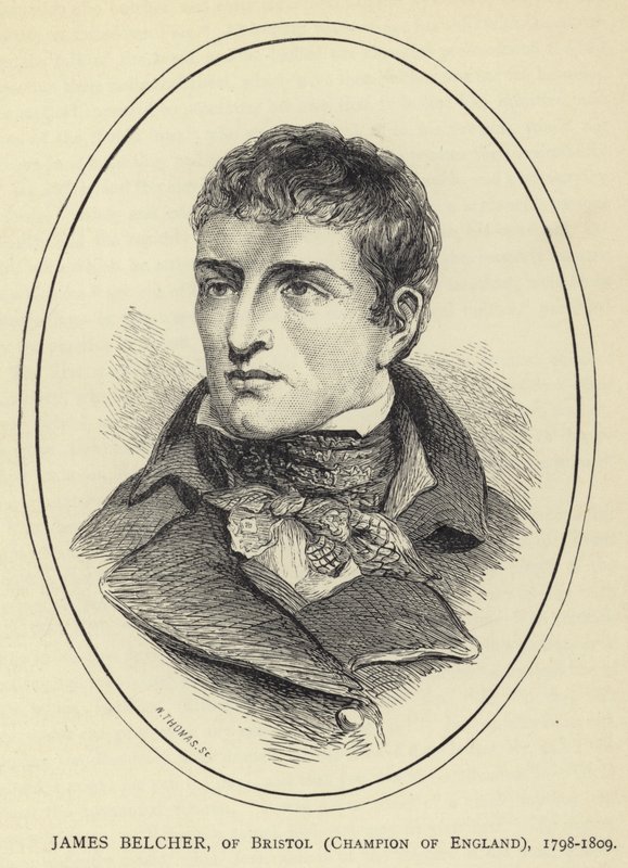 James Belcher, från Bristol, Englandsmästare, 1798-1809 av English School