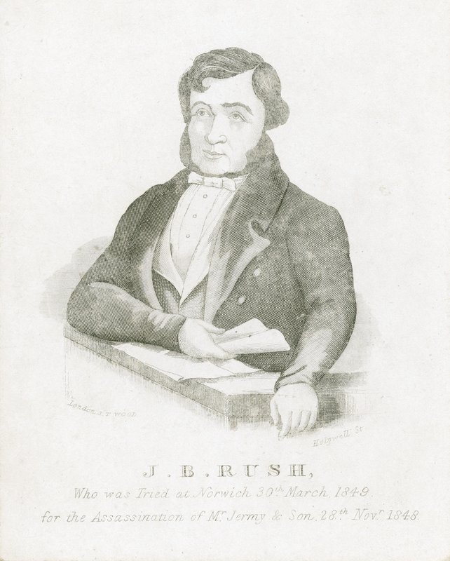 James Blomfield Rush, mördare av English School