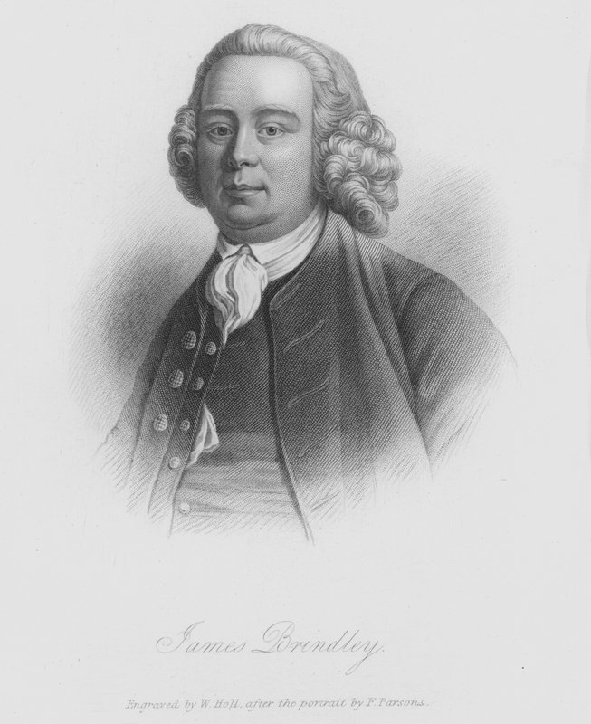 James Brindley (gravyr) av English School