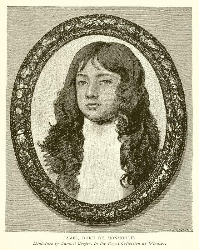 James, hertig av Monmouth av English School