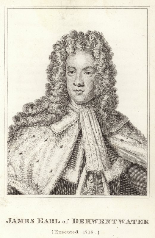 James Earl of Derwentwater, avrättad 1716 av English School