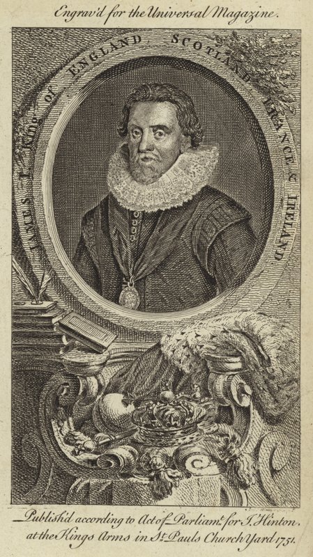 James I, kung av England, Skottland, Frankrike och Irland av English School