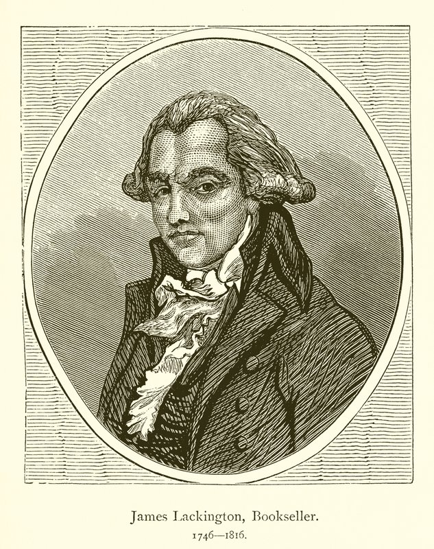 James Lackington, bokhandlare av English School