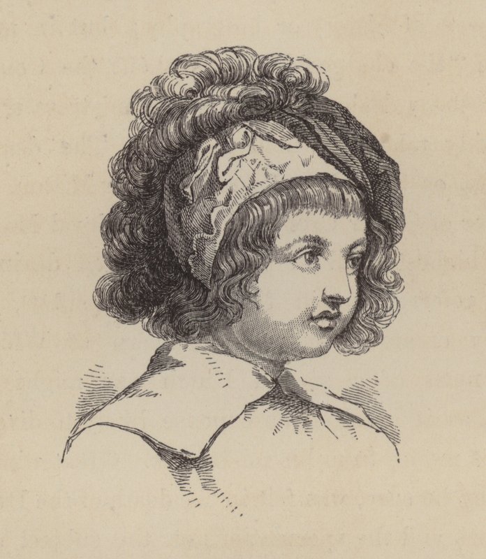 James, Lord Beauclerk, andra son till kung Karl II och Nell Gwyn (gravyr) av English School