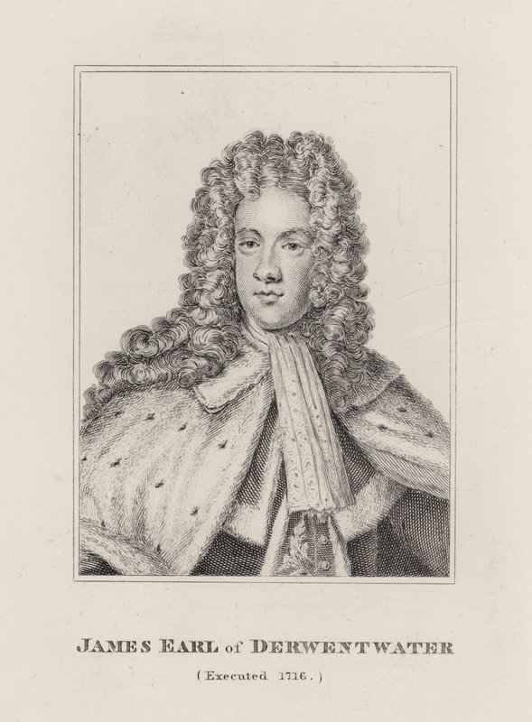 James Radcliffe, Earl of Derwentwater (gravyr) av English School