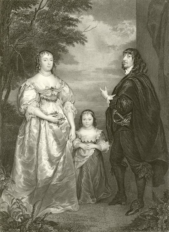 James Stanley 7:e, Earl of Derby och Charlotte de la Tremouille, hans grevinna av English School