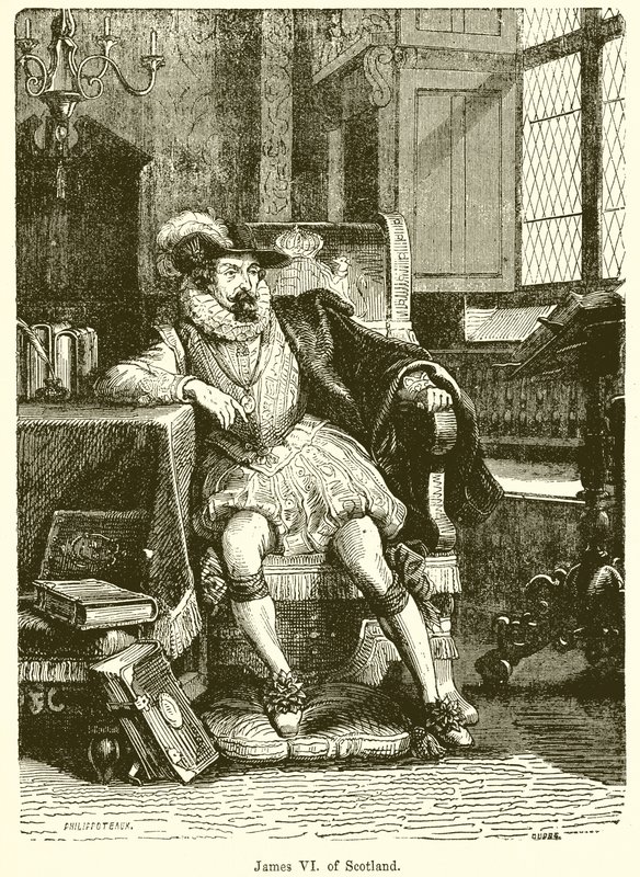 Jakob VI. av Skottland av English School