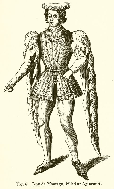 Jean de Montagu, dödad vid Agincourt av English School