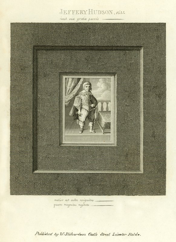 Jeffery Hudson, dvärg av English School