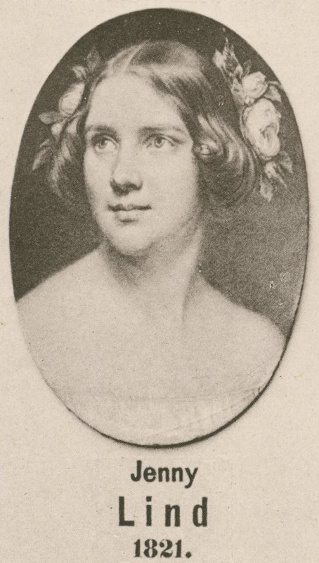 Jenny Lind (gravyr) av English School