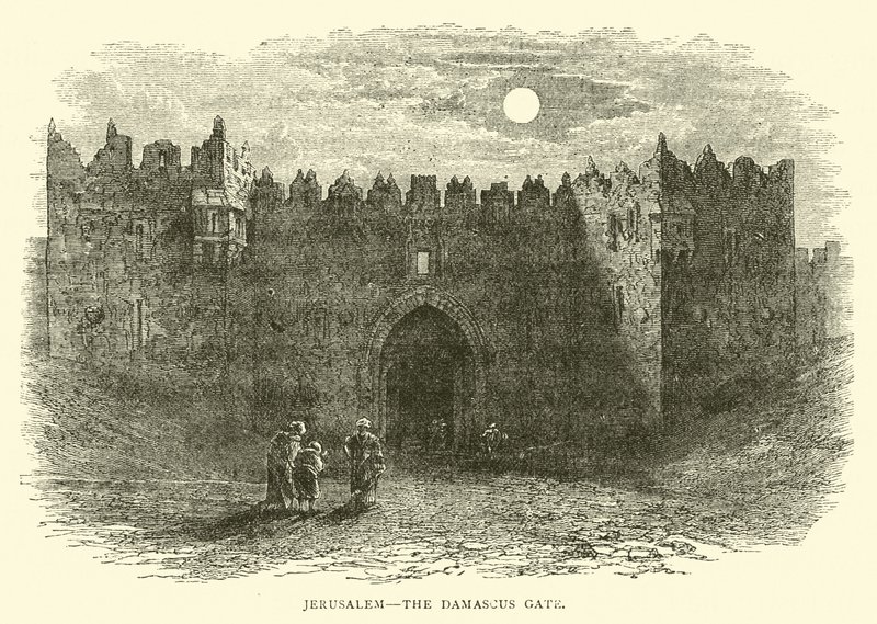 Jerusalem, Damaskusporten av English School