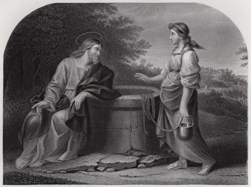Jesus och samariten av English School