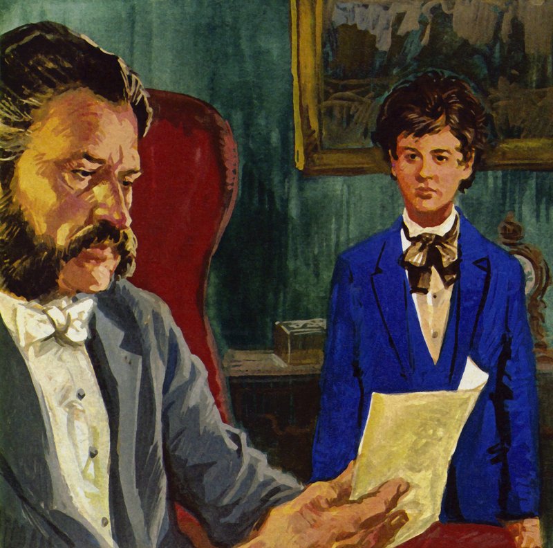 Johann Strauss den yngre föddes när hans far kämpade för erkännande av English School
