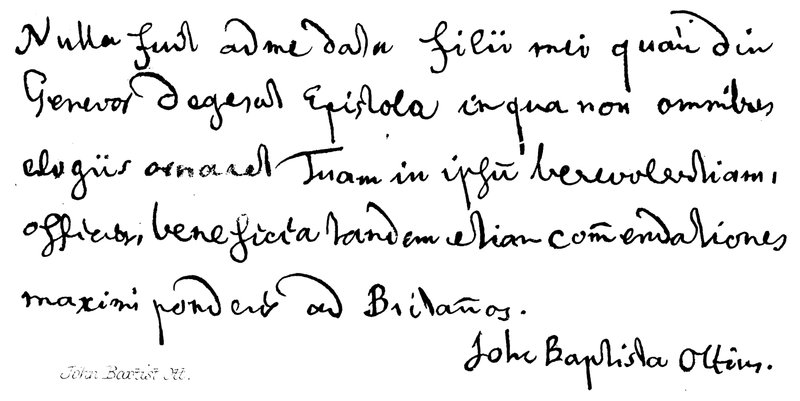 John Baptist Ott av English School