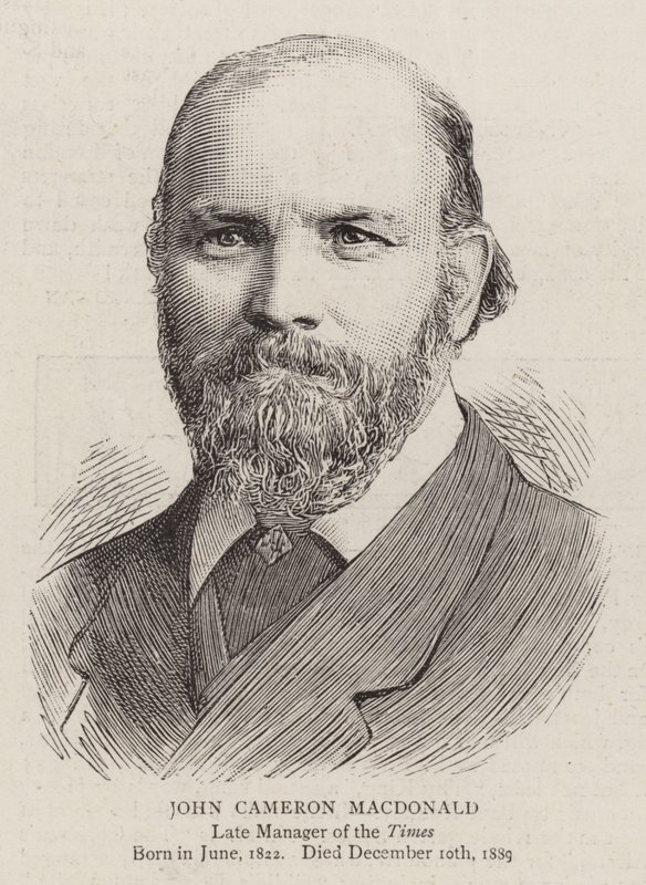 John Cameron Macdonald (gravyr) av English School