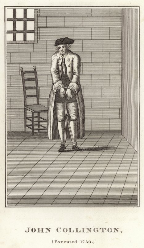 John Collington, avrättad 1750 av English School