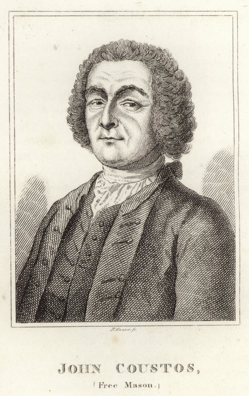 John Coustos, frimurare av English School