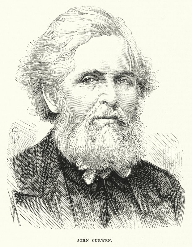 John Curwen (gravyr) av English School