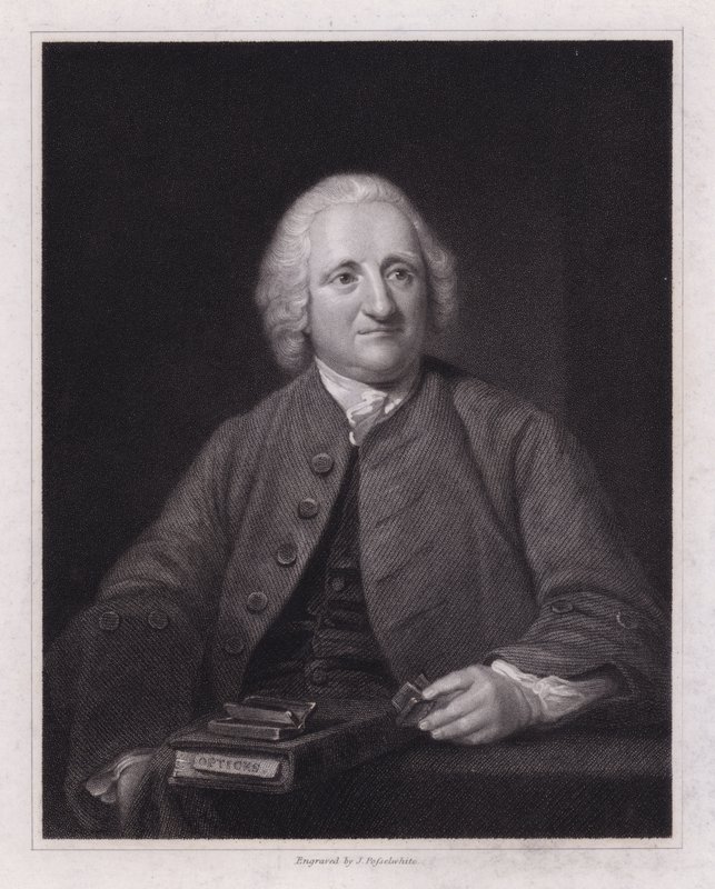 John Dolland, porträtt (gravyr) av English School