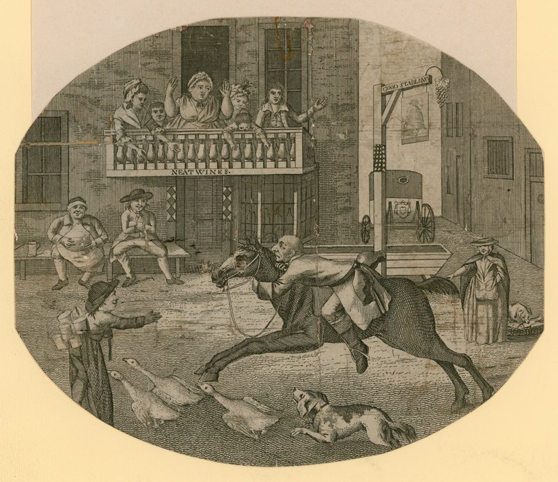 John Gilpin från Cheapside, London, går längre än han tänkt sig av English School