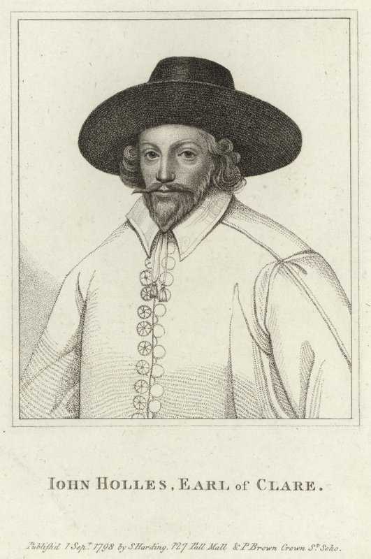 John Holles, Earl of Clare av English School