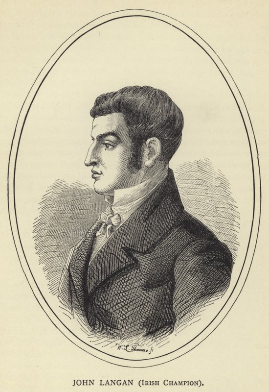 John Langan, irländsk mästare av English School