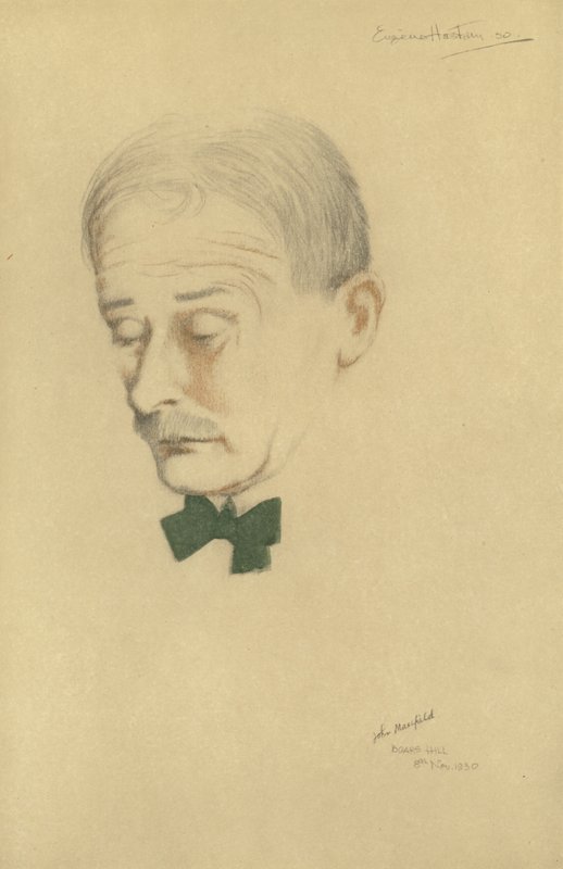 John Masefield, engelsk poet av English School