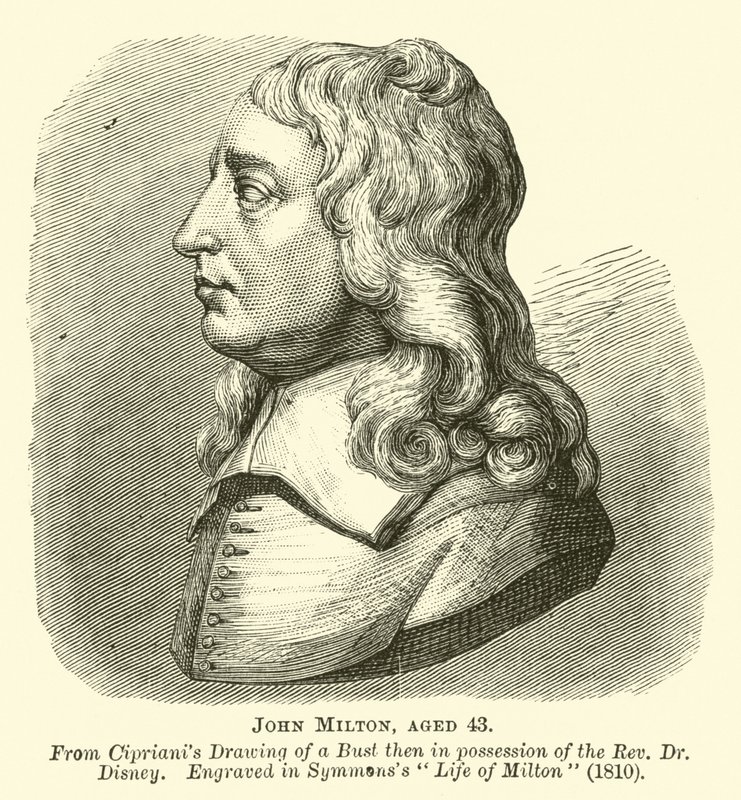 John Milton, 43 år av English School