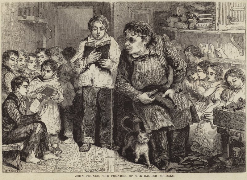 John Pounds, grundaren av de trasiga skolorna av English School