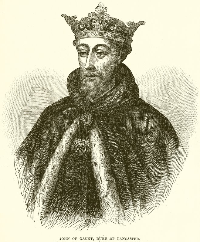 John of Gaunt, hertig av Lancaster av English School