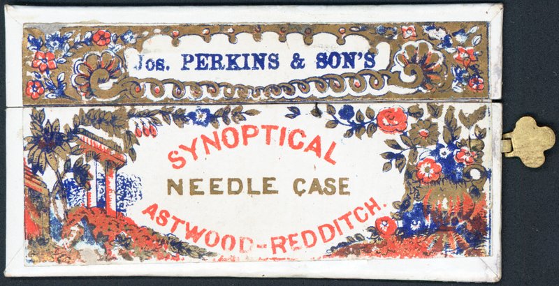 Joseph Perkins & Sons synoptiska nålfodral av English School