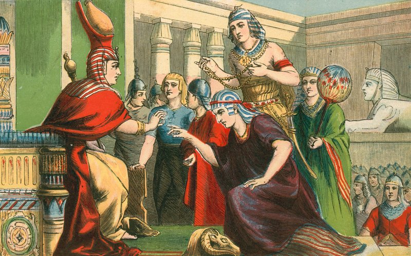 Josef blev hersker over landet Egyptswed av English School