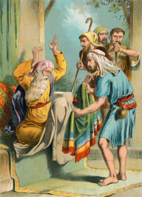 Josephs kappa i många färger av English School
